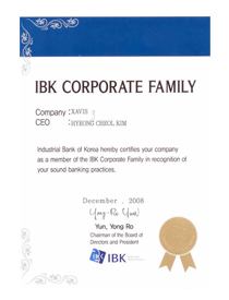 IBK Corporate family